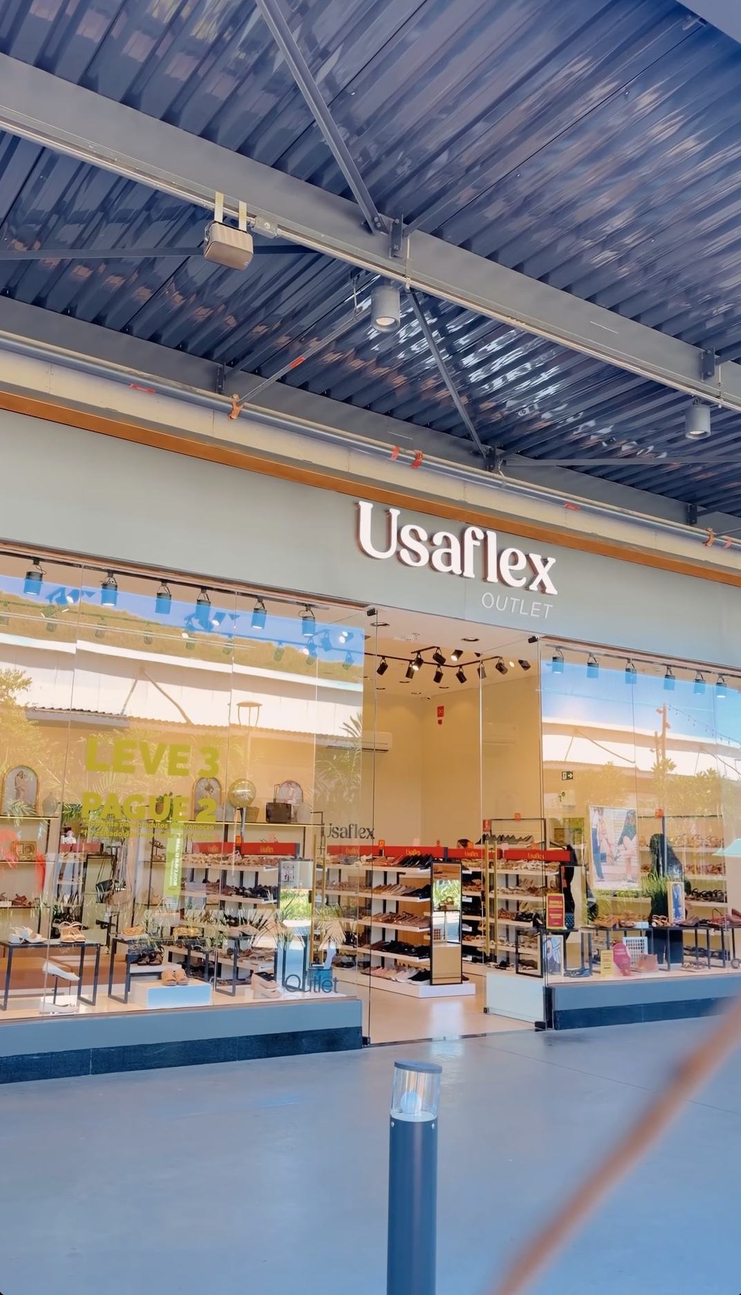 Obra Loja Usaflex no Outlet Premium de Itupeva